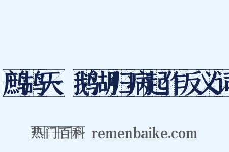 鹧鸪天·鹅湖归病起作反义词是什么意思的图片